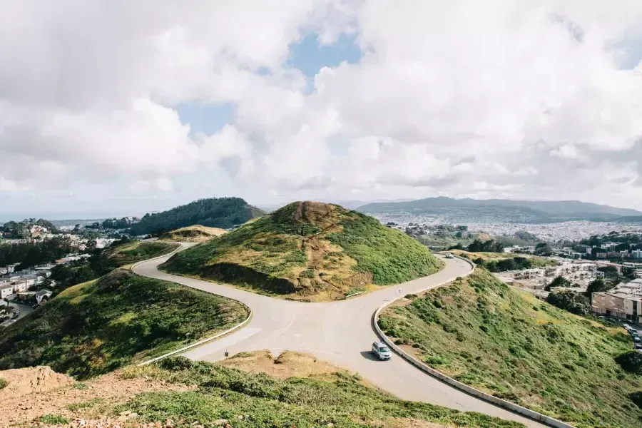 Cima de Twin Peaks en San Francisco